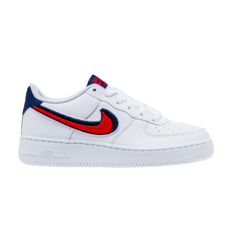 Nike Air Force 1 Low 3D Chenille Swoosh USA (GS)