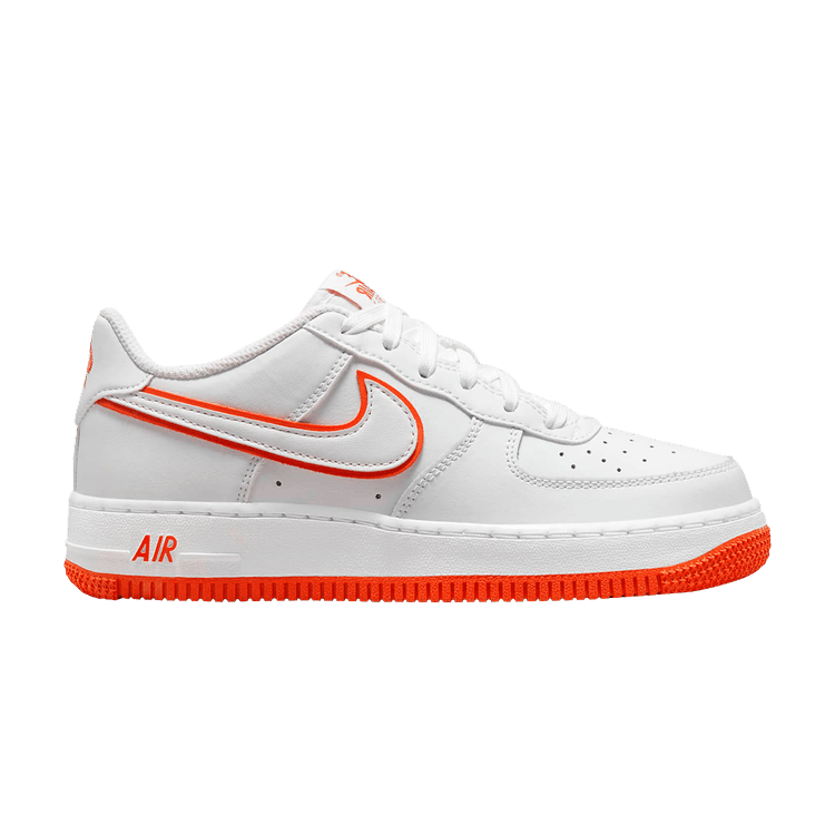Nike Air Force 1 Low White Picante Red (GS)
