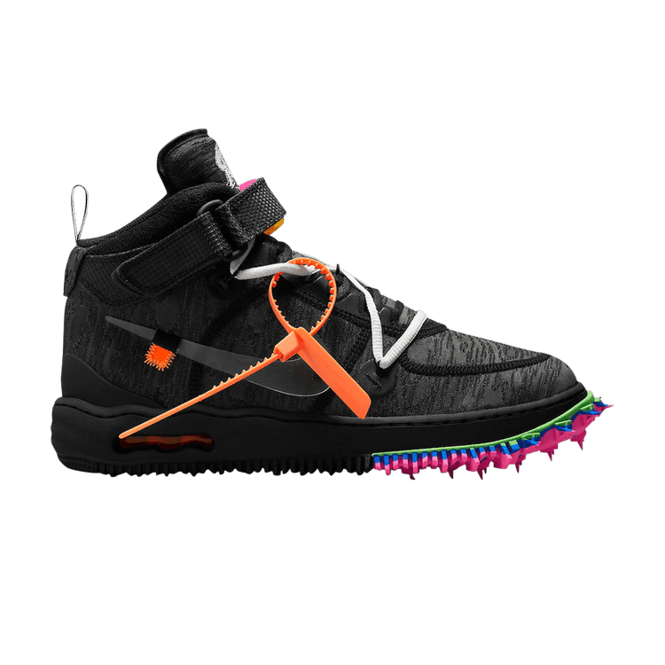 Nike Air Force 1 Mid Off-White Black DO6290-001