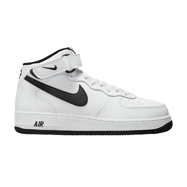 Nike Air Force 1 Mid White Black (2023)