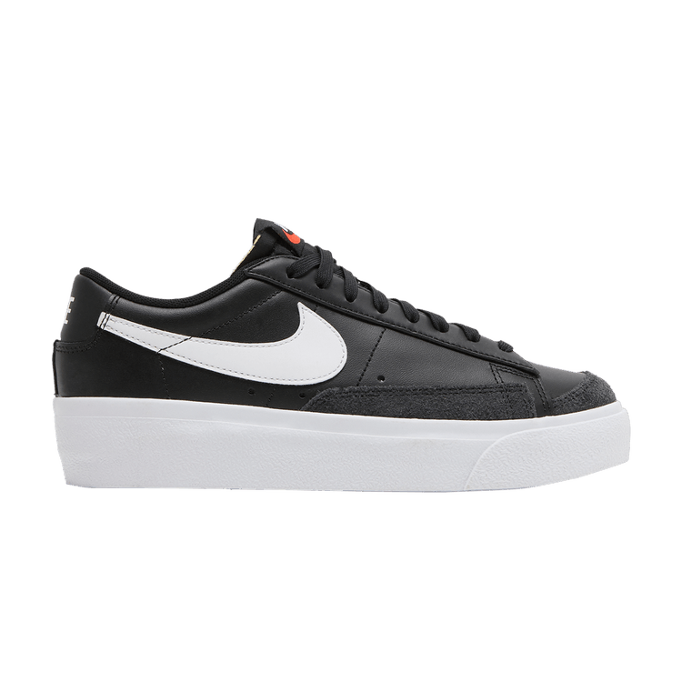 Nike Blazer Low Platform Black White (W)