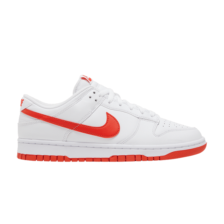 Nike Dunk Low Retro White Picante Red