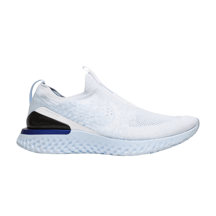Nike Epic React Moc Flyknit White Hydrogen Blue BV0417-101