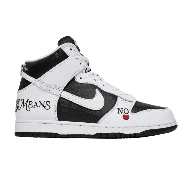 Nike SB Dunk High Supreme By Any Means Black